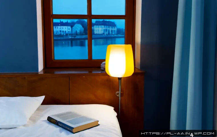 Home 15 수면 질 향상을 위한 간단한 팁 - Photorealistic cozy Polish bedroom at early evening, a neatly made bed with breathable white linen, ...